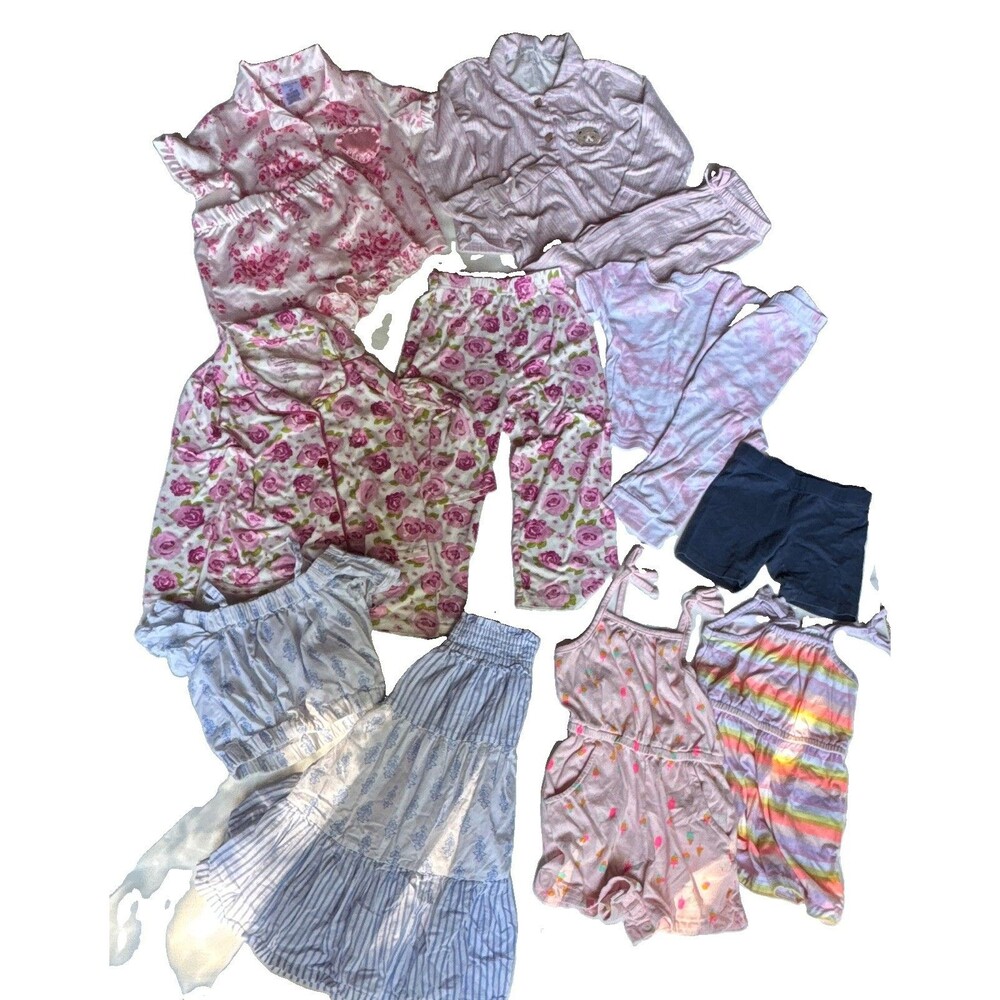 Bear paw tahiri Jessica Simpson Girls Sze 3t 4t pajamas Romper skirt set